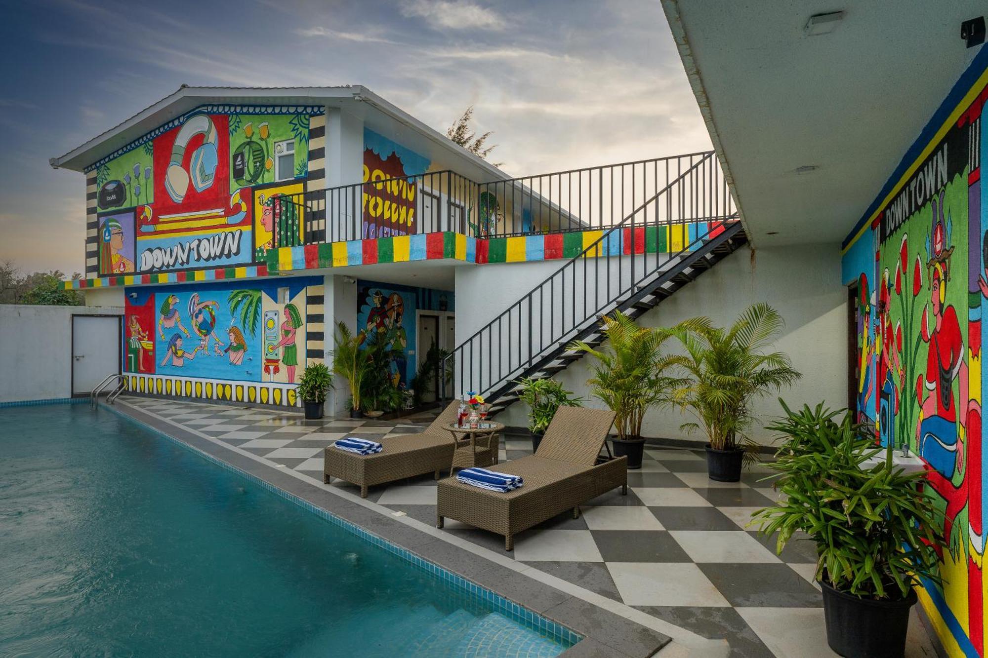 Downtown Arambol - The River Side Hostel المظهر الخارجي الصورة